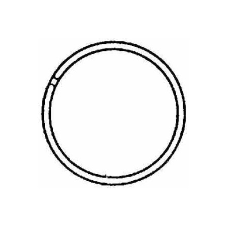 Kaba Ilco RING KEY 1IN CHRM 100/PK 264-00-8X